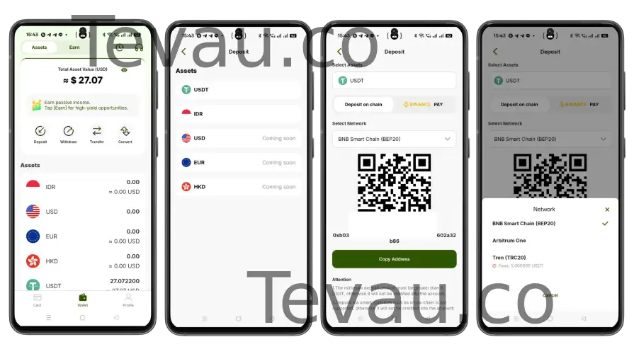 การ์ด Tevau